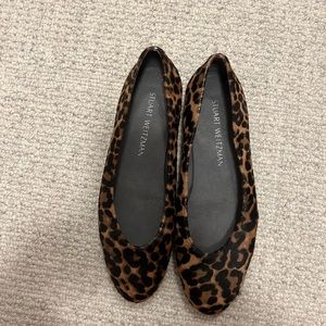 Stuart Weitzman Cheetah Print Flat